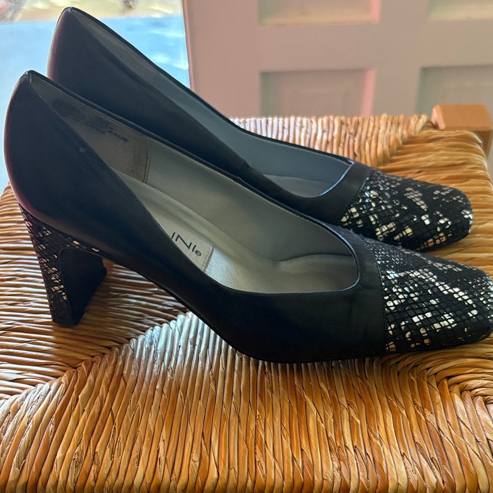 Women Bellini Black Sequin heels size 7 - Picture 7 of 10